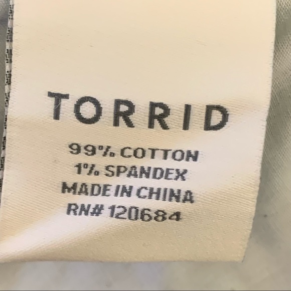 Torrid Denim Jeans Skinny Hi-Rise Medium Blue Wash 5 Pocket - Picture 10 of 14